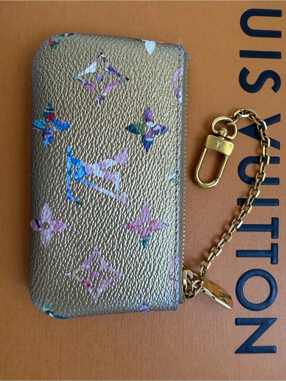 Louis Vuitton Nano Crossbody Bag And Pouch